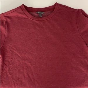 Eddie Bauer Dark Red Crewneck